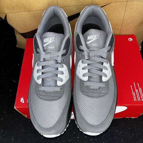 NEW Nike Air Max 90 \'Dark Smoke Grey\' DM0029 020 Men’s Size 12.5 main image 5